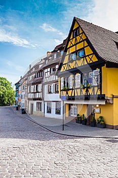 Colorful Buildings In Colmar - Alsace, France