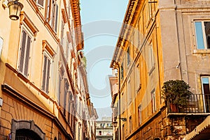 Rome - Architectural Views Near The Trevi Fountain