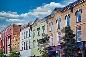 Colorful Buildings in Savannah