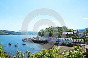 Portree on the Isle of Skye photo