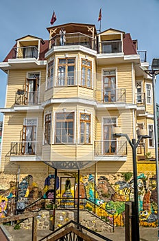 Colorful buildings - Valparaiso, Chile