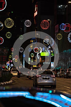 The colorful Bukit Bintang