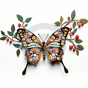 Colorful Butterfly Living Rainbow Display