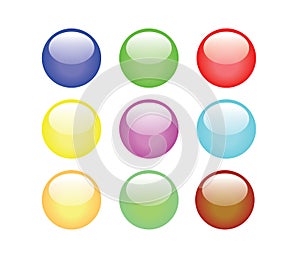 Colorful buttons