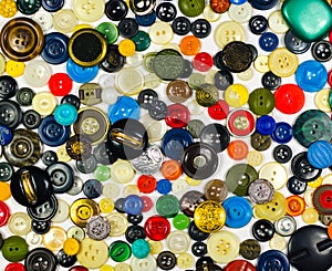 Colorful buttons