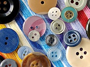 Colorful buttons