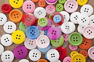 Colorful buttons