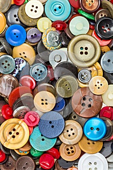 Colorful buttons background