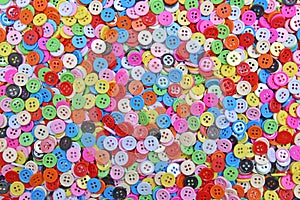 Colorful buttons background