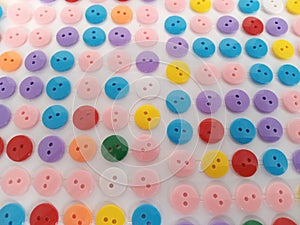 Colorful buttons background