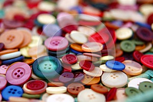 Colorful buttons