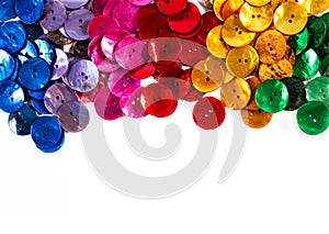 Colorful buttons photo