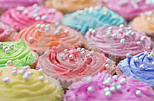 Colorful cakes