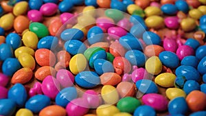 colorful candies and confections
