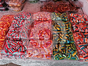 Colorful candies for joy