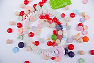 Colorful candies photo