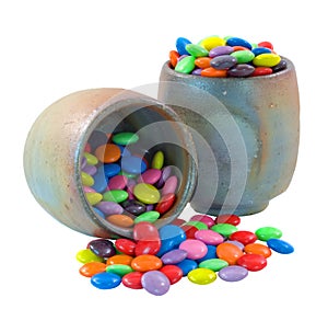 Colorful Candy Buttons