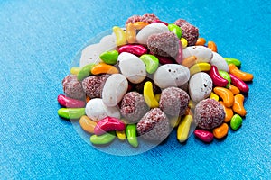 Colorful candy mix.