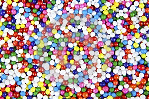 Candy Nonpareils Colors and Textures
