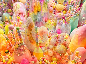 Colorful Candy Sweetness Background Design