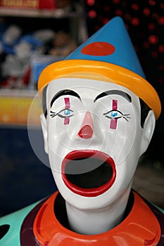 Colorful carnival clown