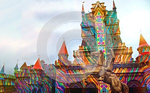 Colorful Castle (Castelo Colorido) - Beto Carrero World - Santa Catarina . Brazil