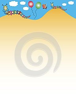 Colorful caterpillars