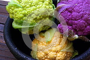 Colorful Cauliflower photo