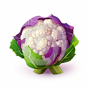 Colorful Cauliflower: Realistic Landscapes With Low Poly Style