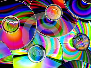 Colorful CDs