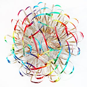 Colorful Cellophane Bow