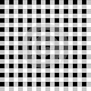 Colorful Checkered Flannel patterns of square for background.