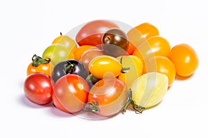 Colorful cherry tomatoes