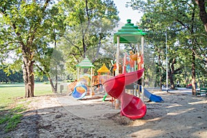 Colorful children playground