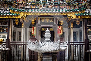 Colorful Chinese Temple in Singapore