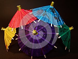 Colorful Chinese Umbrellas