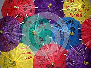 Colorful Chinese Umbrellas