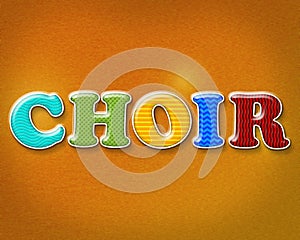 Colorful Choir Theme