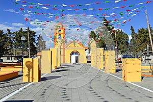 Colorful Church, Mexico
