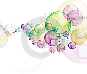 Colorful circles illustration