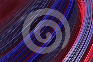 Colorful, circual background blue red