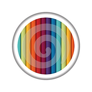 colorful circular background. Vector illustration decorative design