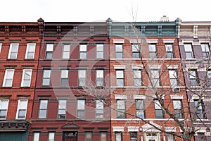 Colorful City Buildings