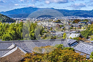 Colorful Cityscape Ginkakuji Silver Temple Kyoto Japan