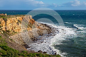 Colorful Cliffs of Pelican Cove