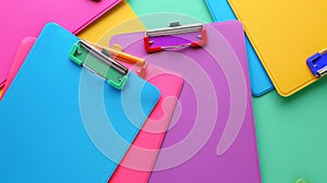 Colorful Clipboards for Classroom Fun