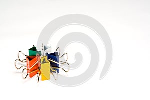 Colorful Clips in Circle