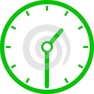 Colorful Clock illustration