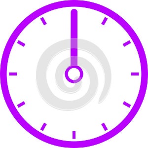 Colorful Clock illustration