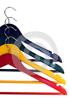 Colorful clothes-hangers